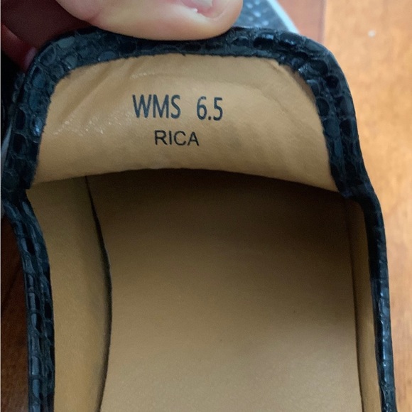 Dolce Vita Snakeskin slip on sneaker/mule - Picture 4 of 5